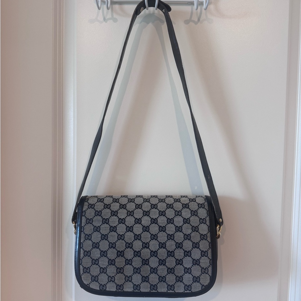 Vintage Gucci GG Canvas Shoulder Bag - Picture 4 of 13